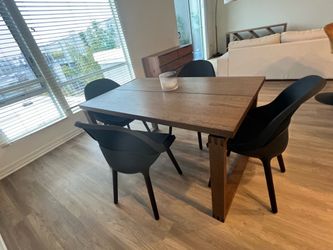 Dining table with 4 chairs