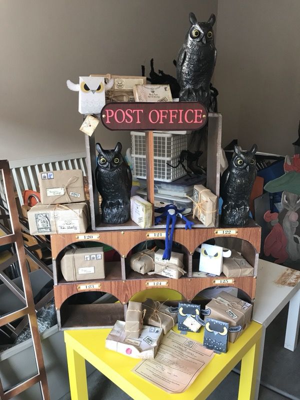 Harry Potter Decor Lot Of Party Decorations Owl Post Cauldrons Harry Potter Decor Lot Of Party Decorations Owl Post Cauldrons Hogwarts Express Train Potion Bottles Poster Props Honeydukes Wedding Babay Shower For