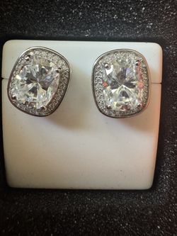 5CTW Moissanite Earrings