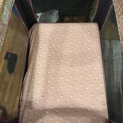 Baby Trend Playpen With Fitted Mattress And Sheet