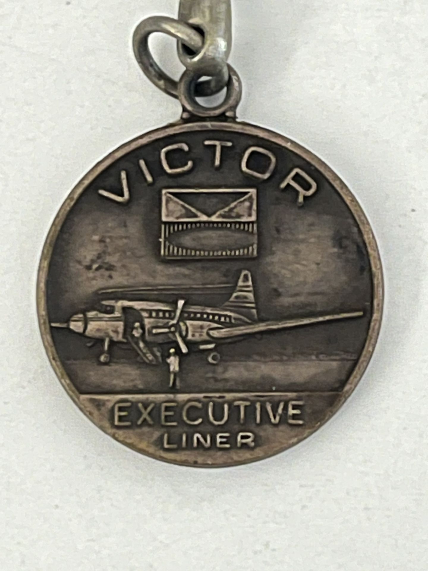 Rare And Nice Found victor executive liner key chain