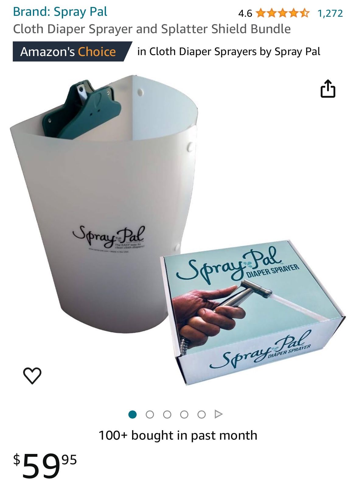SprayPal Diaper Sprayer Bundle