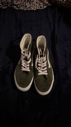 New vans sk8 highs olive green
