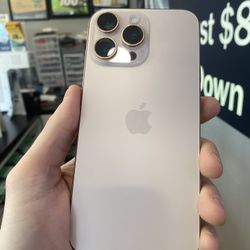 UNLOCKED iPhone 16 Pro Max Desert 256GB