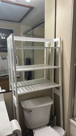New piece of furniture for over the toilet