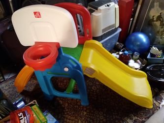 Kids slide barely used