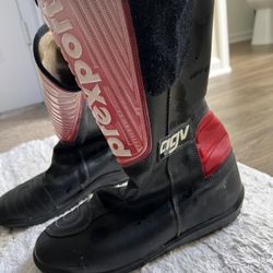 AGV Motorcycle Boots Size 8