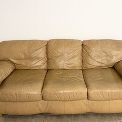 Leather Couch 