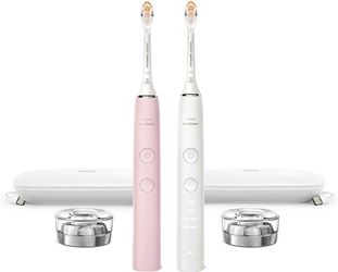 Philips Sonicare DiamondClean Smart Electric Rechargeable Toothbrush, 2-pack