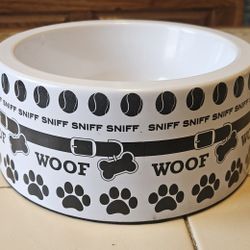 GIBSON EVERYDAY 9/22.5 CM MELAMINE  ROUND PET BOWL