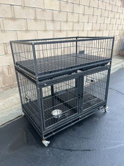 Dog kennel with Whelping box