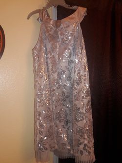 Winter silver kids dress 12