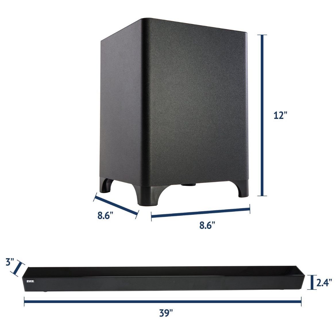 Premium Soundbar With Wireless Subwoofer