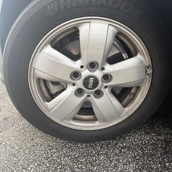 OEM 15” MINI Cooper Wheels & Tires – Set of 4 – TPMS Included – 2022 MINI