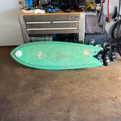 Larry Mabile Surfboard