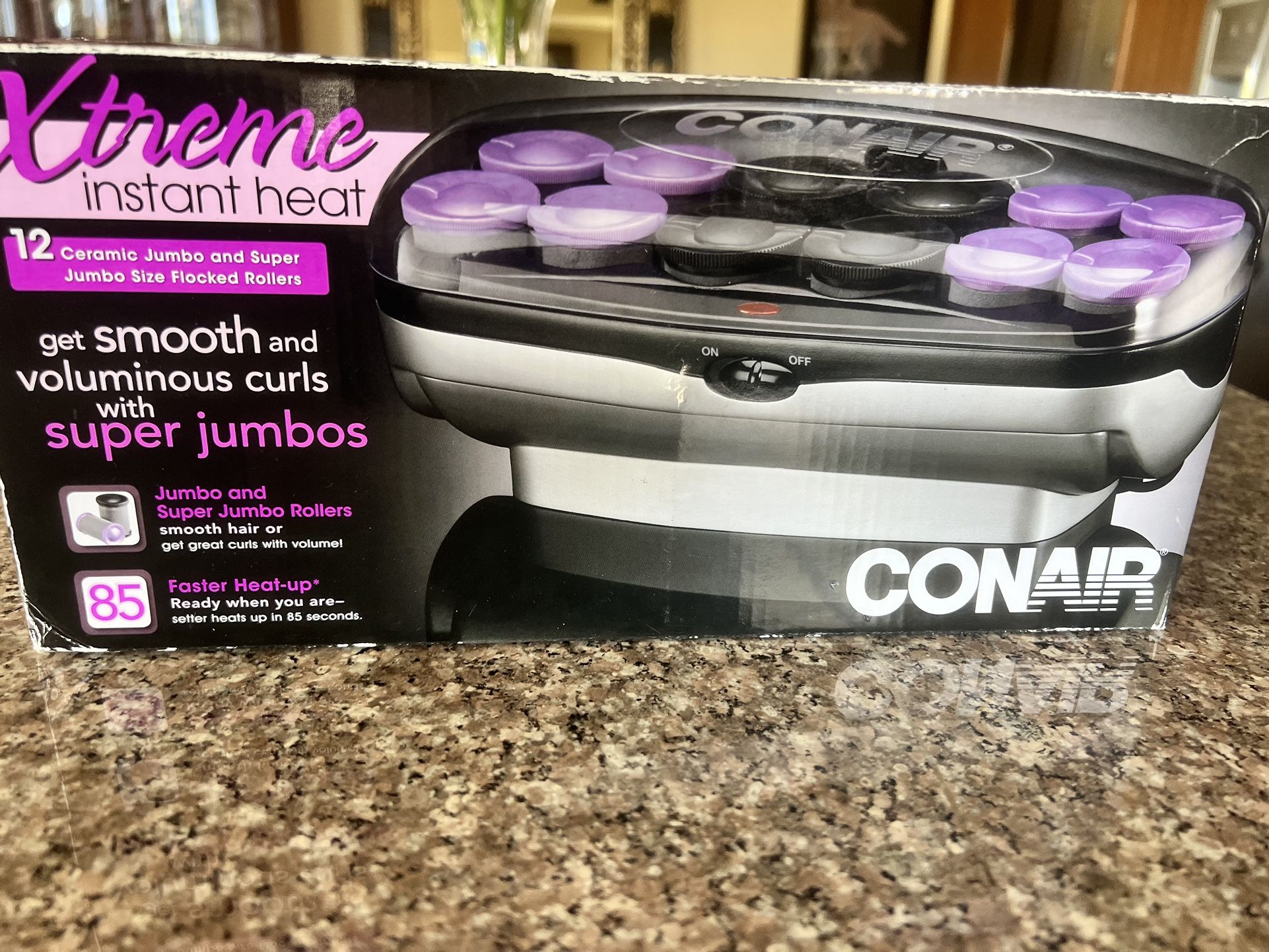 Conair Extreme Instant Heat, Jumbo And Super Jumbo Hot Rollers
