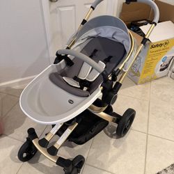 Aulon Landscape Eggshell Baby Stroller