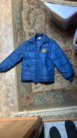 Blue napa puffer medium