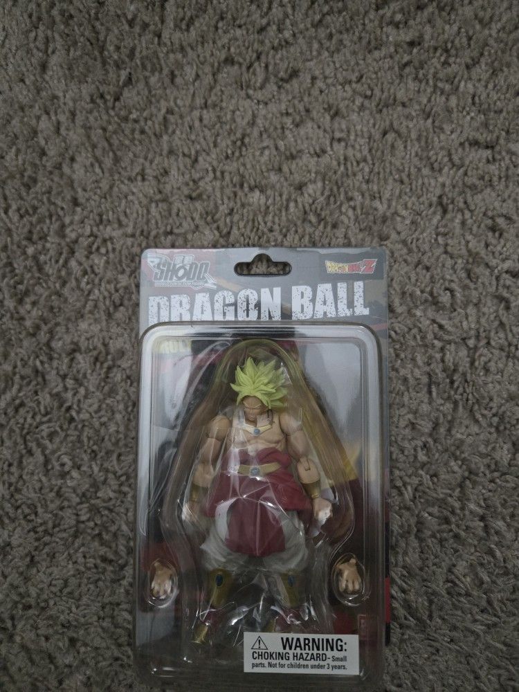Bandai Shodo DragonBall Z Super Saiyan Broly Action Figure