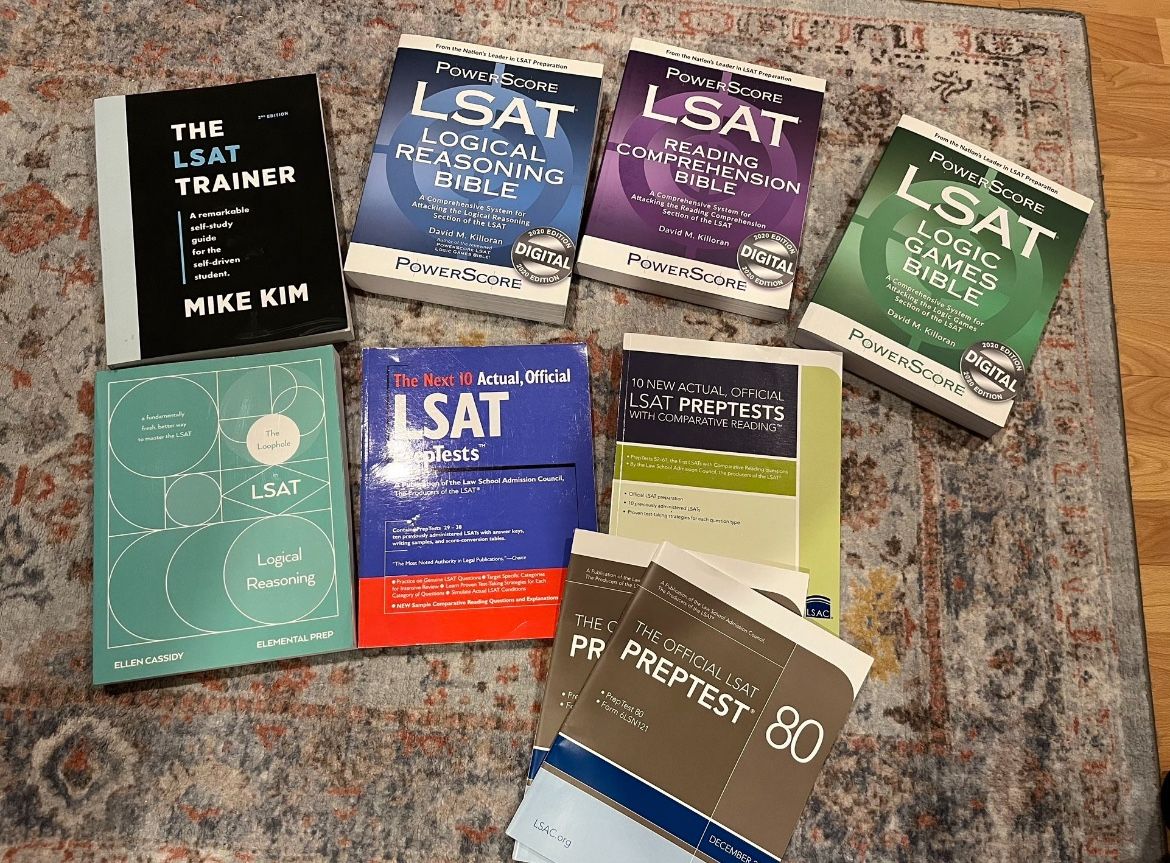 LSAT study books