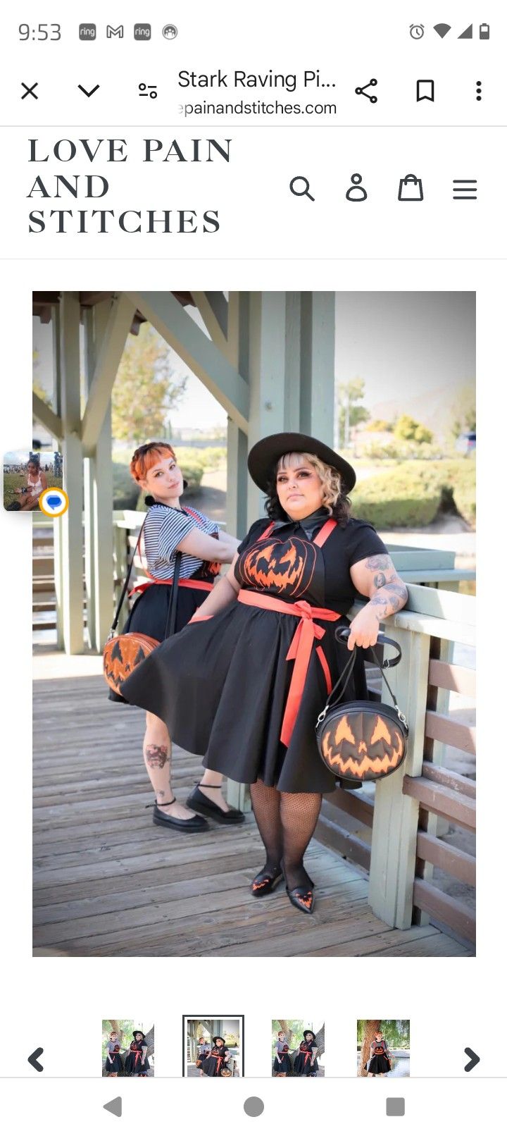 Halloween Pumpkin Dress  Love Pain And Stitches