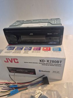 JVC DIGITAL MEDIA RECEIVED BLUETOOTH USB AUX NOT CD PLAYER