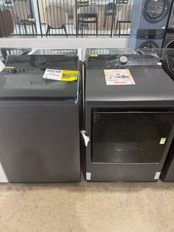 WASHER DRYER SET. WE FINANCE.