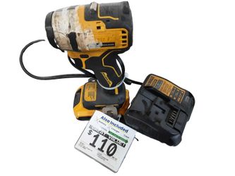 Dewalt Dcf809 Yellow Cordless Right-Angle Drill