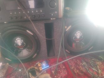 Boss 12 Inc car speakers