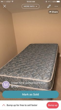 Twin size mattress set