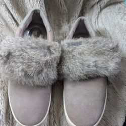 Michael Kors Suede Slip Ons Size 7