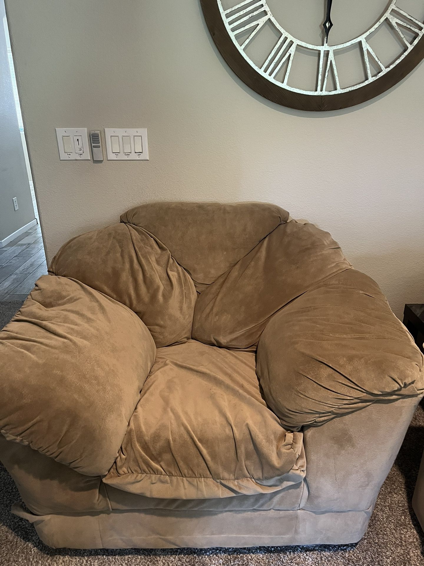 Tan Sofa Chair