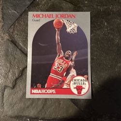 1990 NBA Hoops Michael Jordan #65 Chicago Bulls