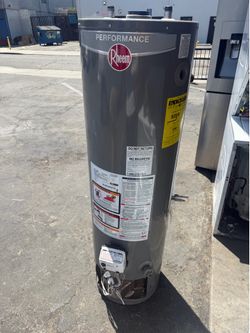 Rheem performance water heater 38 gallons natural gas