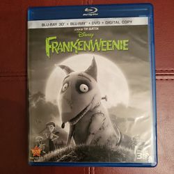 Frankenweenie 3D, Blu-ray + DVD 
