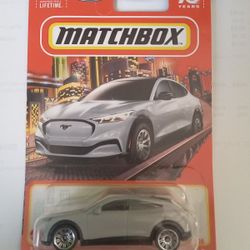 Matchbox 2021 Ford Mustang Mach E Diecast Grey Cars Toys 