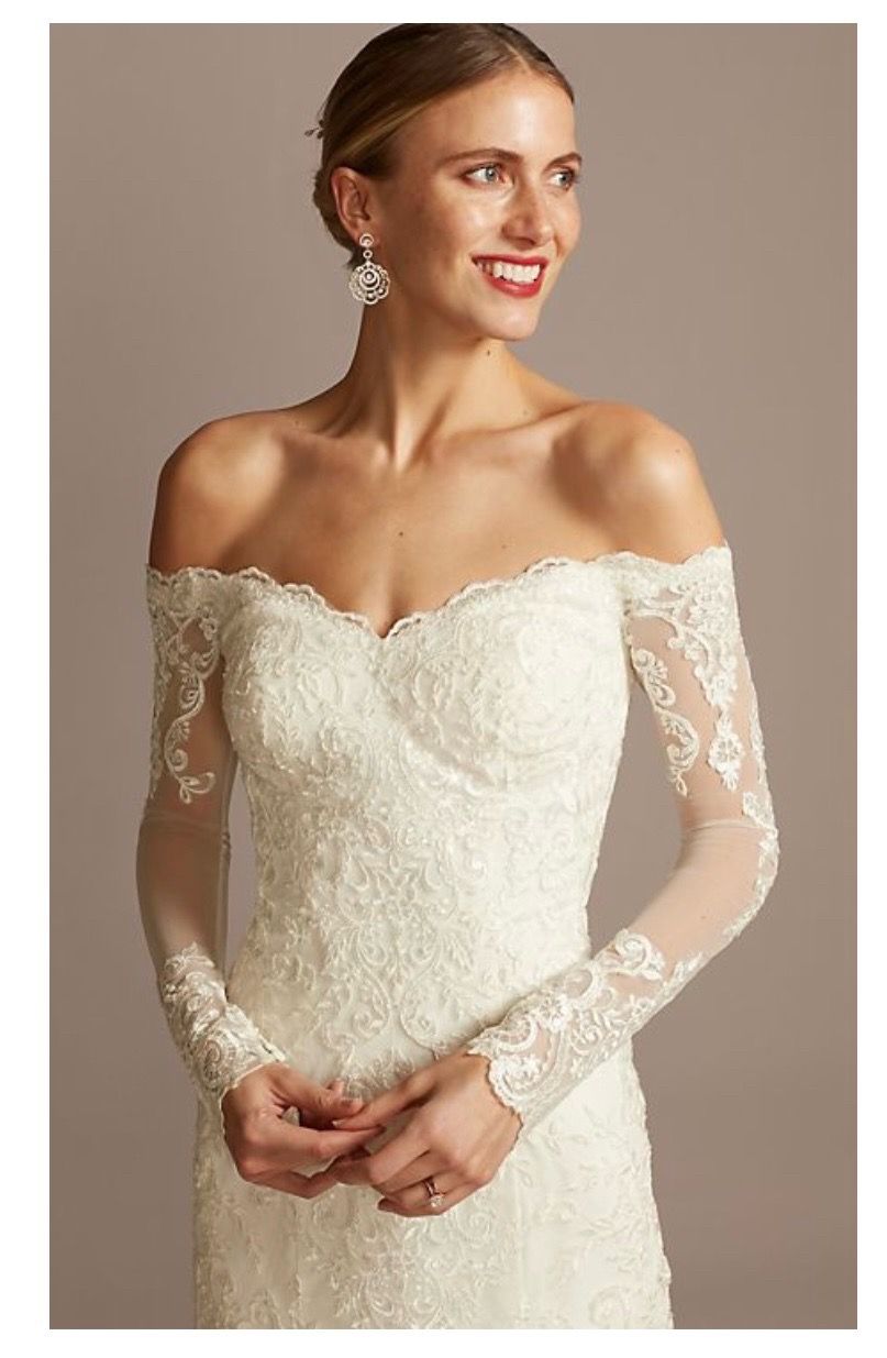 Fit and Flare wedding dress.