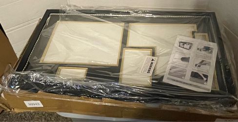 *NEW* Brand Leinuosen 15 x 27 Graduation Diploma Frame with LED Light for 11 x 8.5 Certificate Graduation Shadow Box Document Frame for Grad Cap & Tas