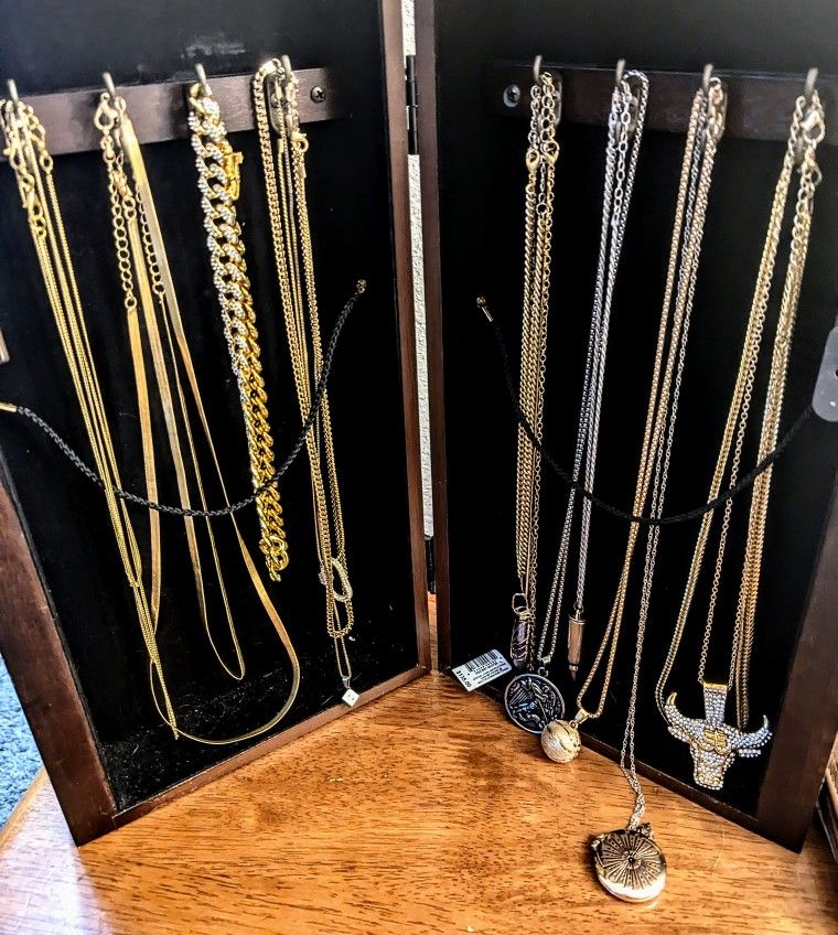 Gold And Silver Chains - Large Variety
