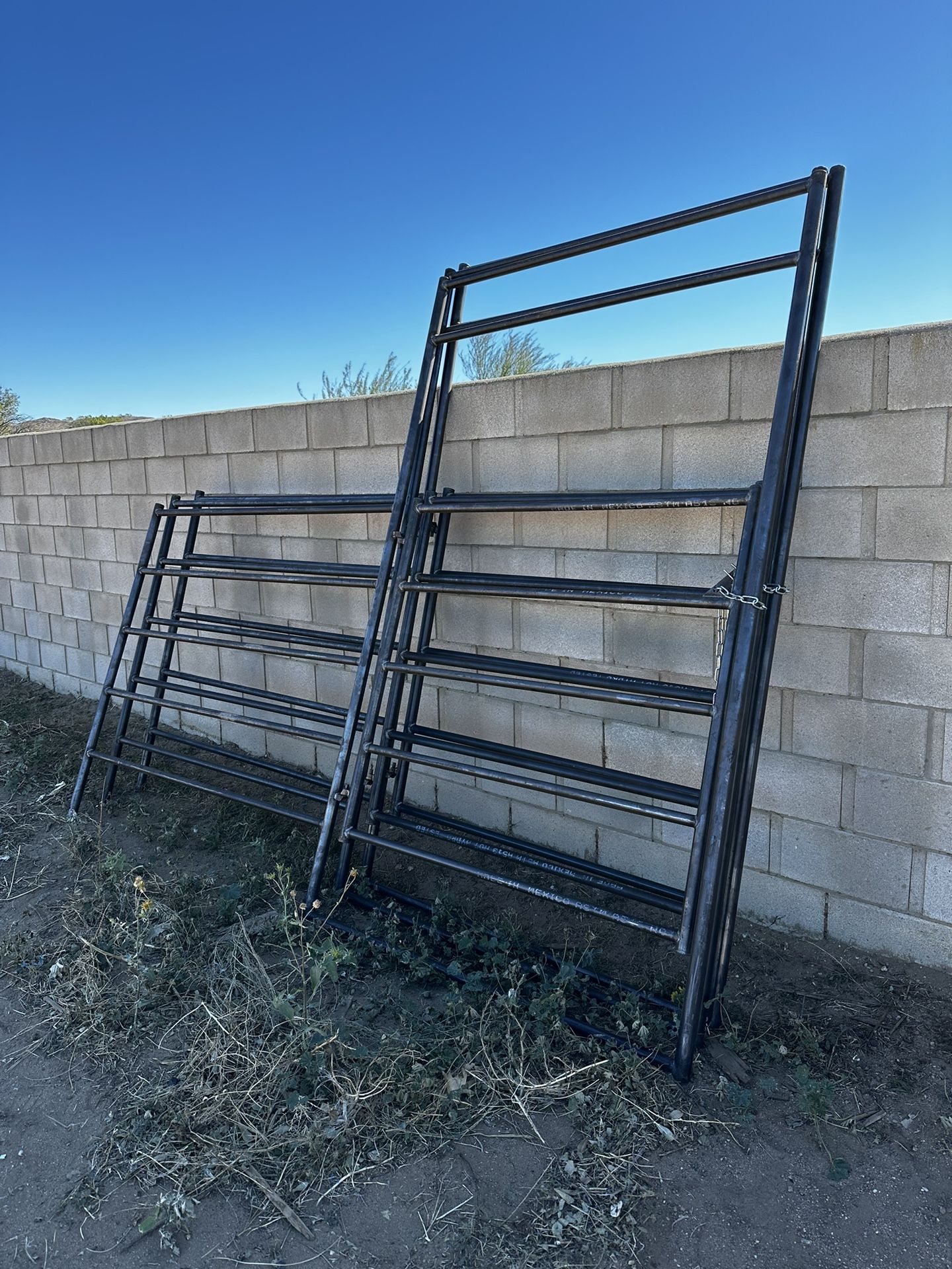 Horse Corral Door Gate Panels , 14-gauge , 1-5/8”