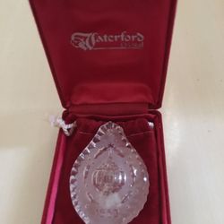 1983 Waterford crystal Christmas ornament