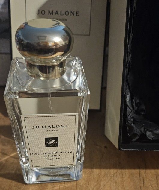 Unisex Cologne Jo Malone London 3.4 Fl Oz Nectarine Blossom & Honey Made In England Cologne Perfume Scent Men & Women's