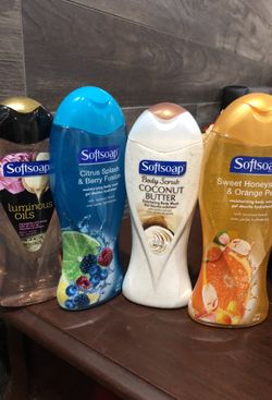 Softsoap body wash 4 for $15