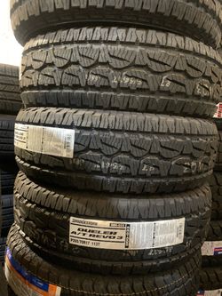 265/70/17 Bridgestone dueler A/T3