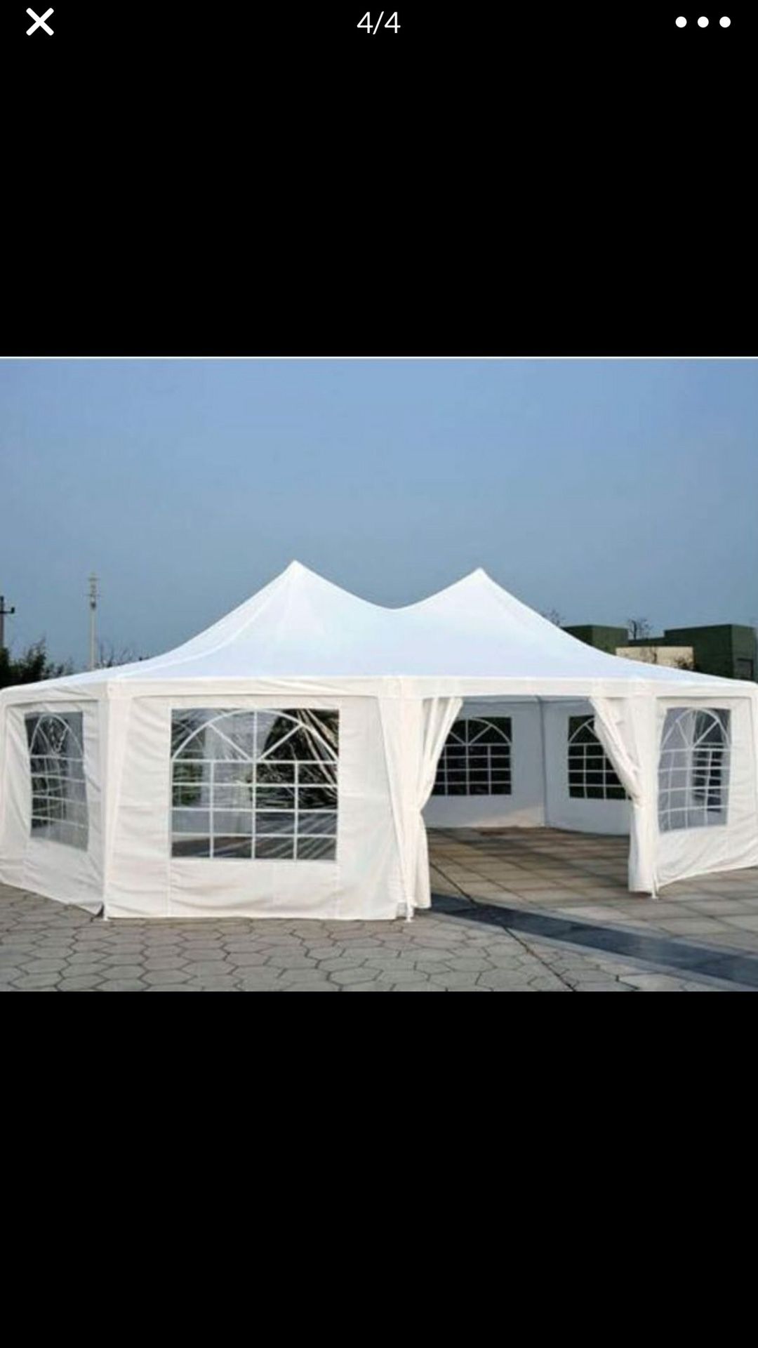 Party tent 29‘x20‘