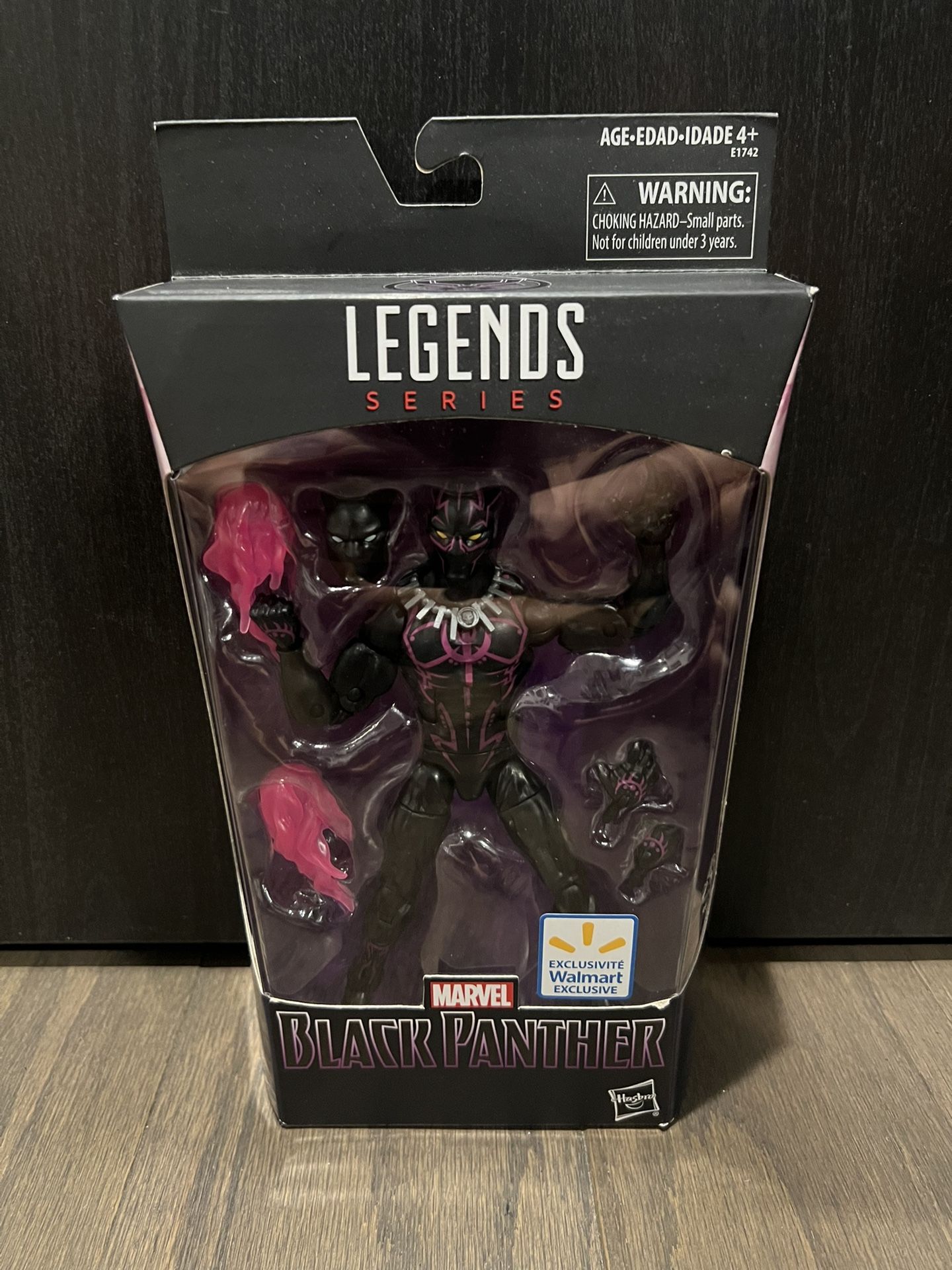 Hasbro Marvel Legends Black Panther Action Figure Toy Walmart Exclusive