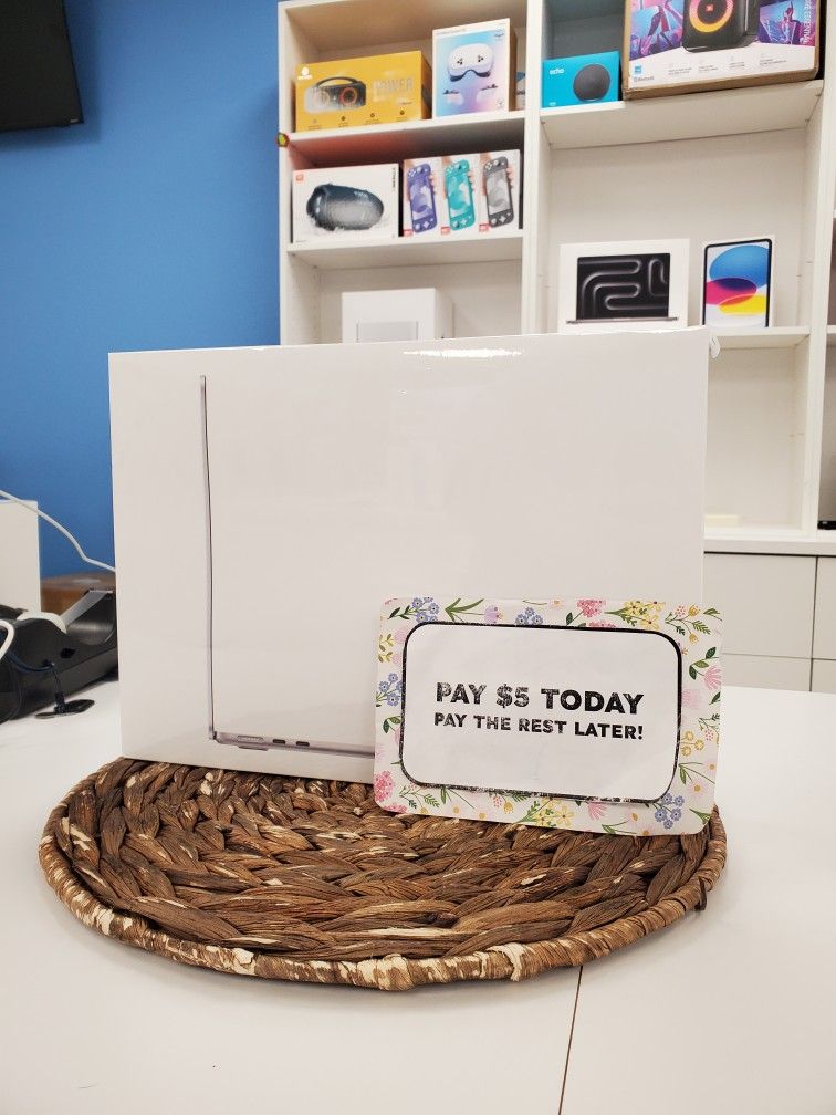 ๐ป Ultra-Thin, Ultra-Powerful: Apple MacBook Air 13โ M3 Chip Laptop โTake It Home for $5 Down!