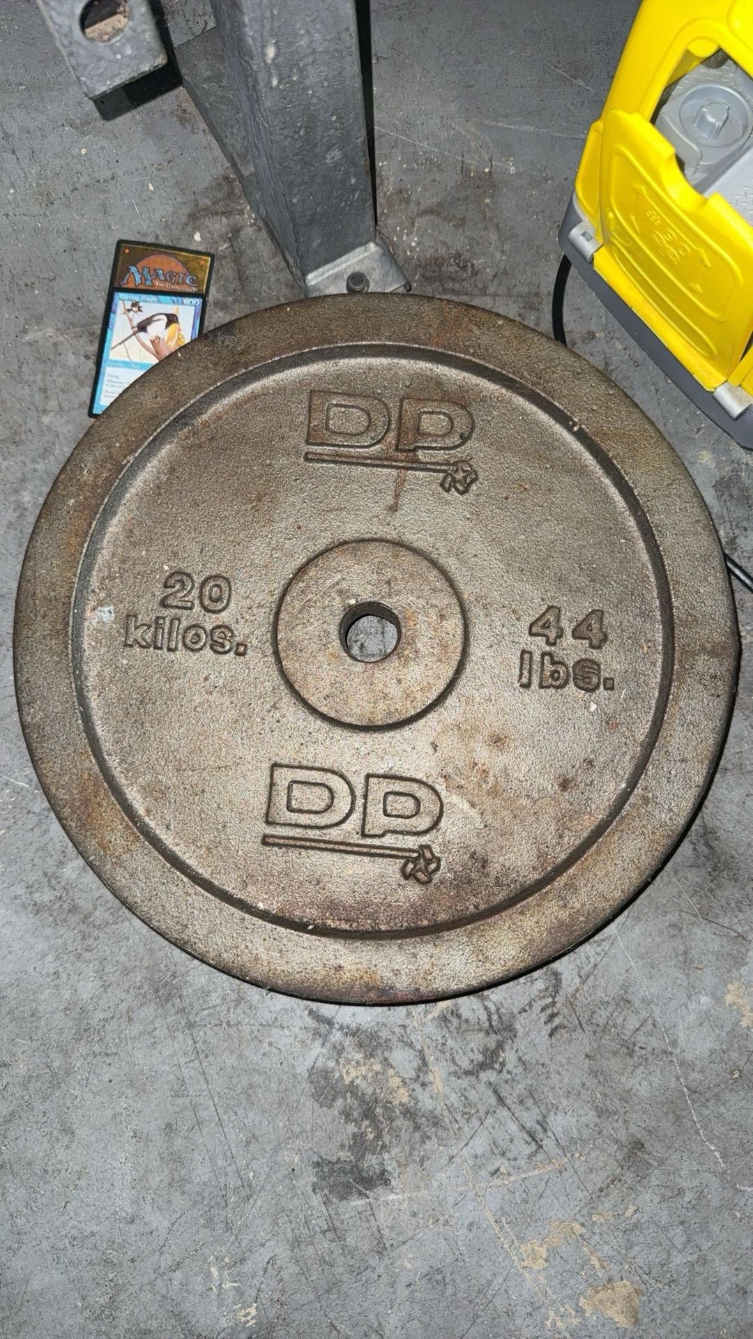 Single 44lb 1’ Inch Weight Plate