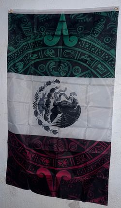 Mexican Aztec Calder Flag