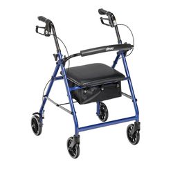 Rollator walker and pad